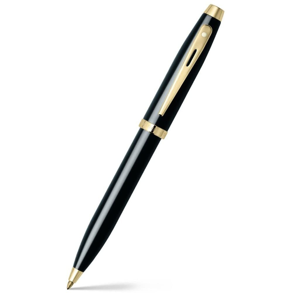 Sheaffer Gift 100 Ballpoint Pen Glossy Black with Gold Tone Trim | Signature Ball pen