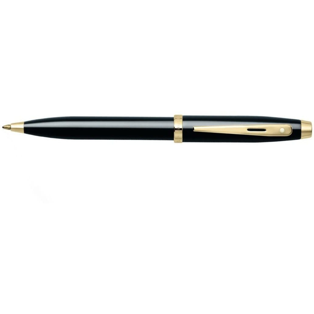 Sheaffer Gift 100 Ballpoint Pen Glossy Black with Gold Tone Trim | Signature Ball pen