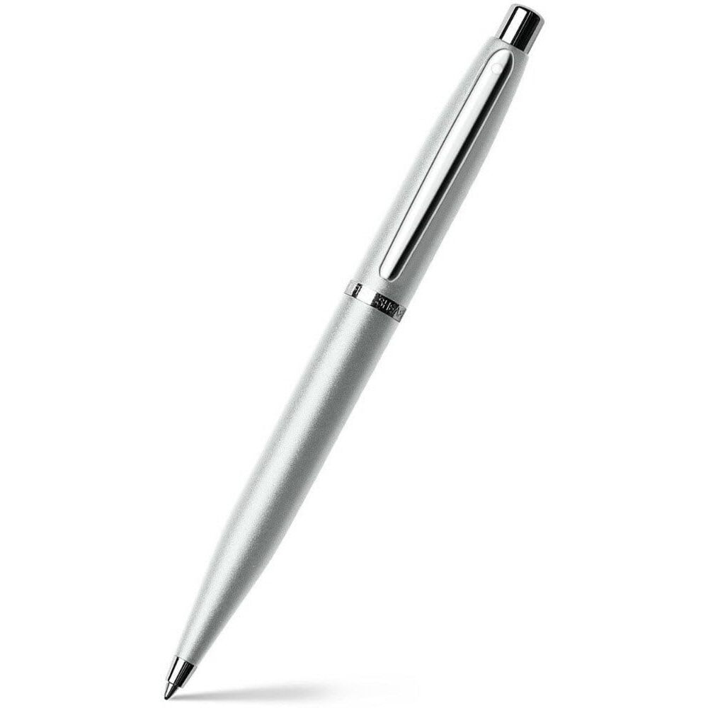 Sheaffer Gift Set VFM Ballpoint Pen With A6 Notebook Strobe Silver With Chrome Trims | Premium Pen Gift Sets