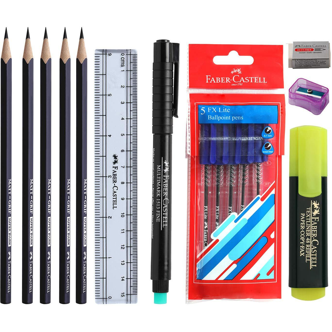 Faber-Castell School Essential Kit, Ink blue