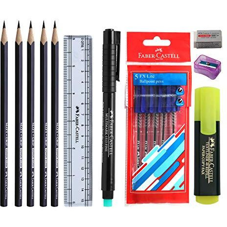 Faber-Castell School Essential Kit, Ink blue