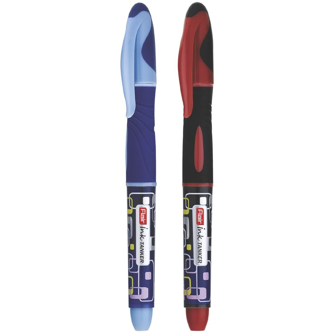 FLAIR Ink Tanker Liquid Fountain Pen - Set Of 2