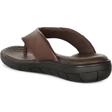 Bata Men Stannis Thong Wine Sandals,