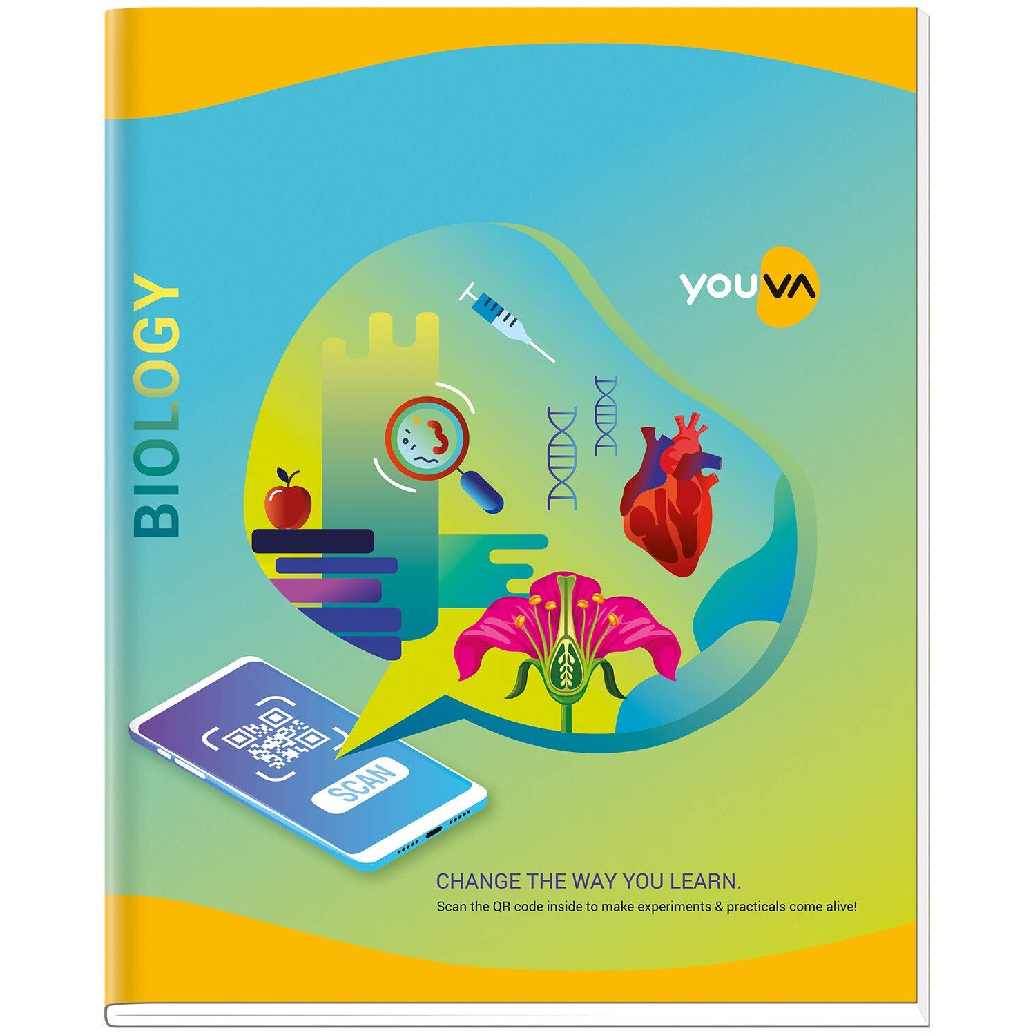 Navneet Youva YOUVA Hard Bound | Biology Practical Book | 21.5X26.5 Cm | 1 Ruled / 1 Plain | 172 Pages | Pack Of 1