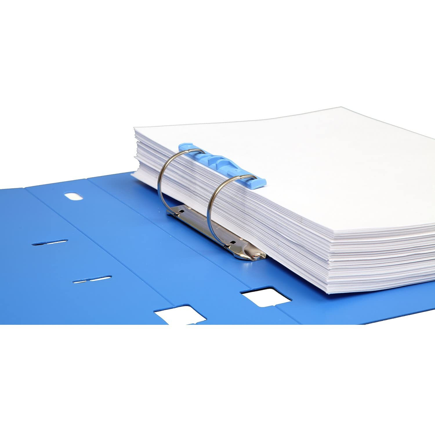 Solo MK 405 Ring Binder-2-D-Ring (40 mm Ring, Rado Lock) A4 - Blue