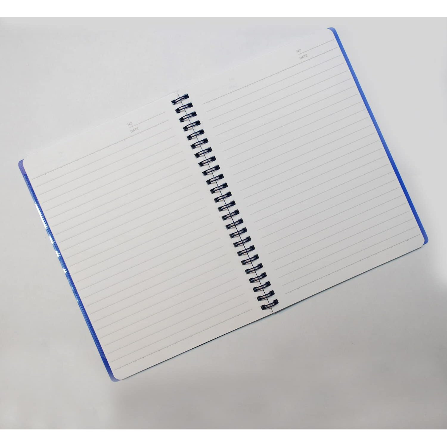 Solo A5 Premium Notebook with Spiral Wiro Binding & 160 Pages, Perfect Ruled Book for Office, College and School & Writing book for Meetings & Appointments (Blue)