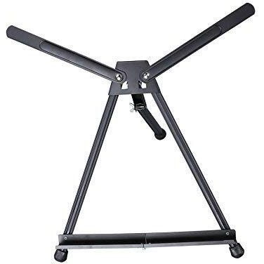Brustro Aluminum Tabletop Double Arm Easel | Tri-Pod Design with Rubber Feet,Holds Canvas Upto 24 inches | Ideal for Drawing, Sketching, Painting, Fine Art Display, Menu Stand, Indoor & Outdoor