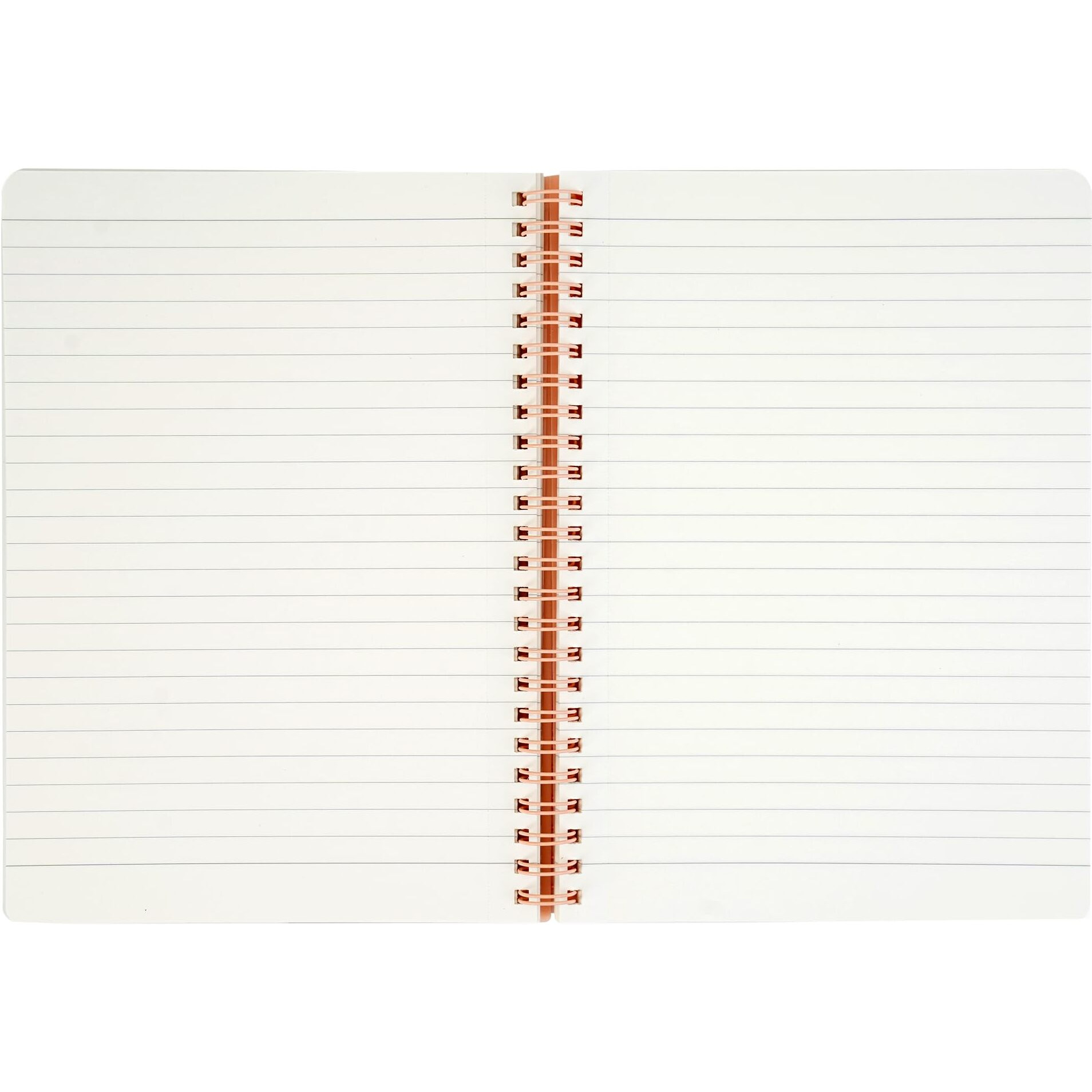 Brustro Notes A5 Size, 1 Subject Ruled Notebook, 80 Sheets / 160 Pages, 70 GSM Ivory Paper, Caramel Cover, Wiro Bound Design, Rounded Corners, Micro-Perforated Sheets with One Convenient PP Pocket