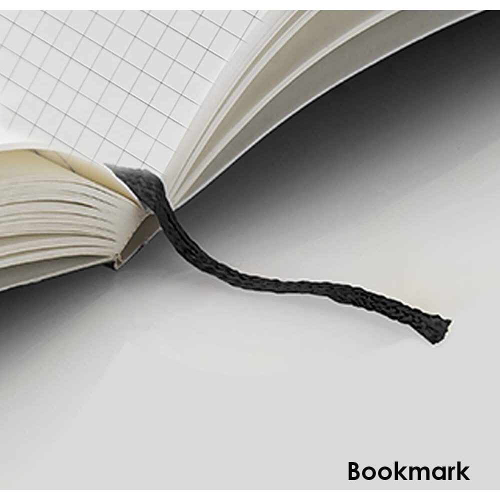myPAPERCLIP Limited Edition Notebook | Hand Drawn Paper Back | Notebook For Gifting | 192 (176 Checked + 16 Perforated) Pages, A5, 100 GSM, Imperial, Pack of 1