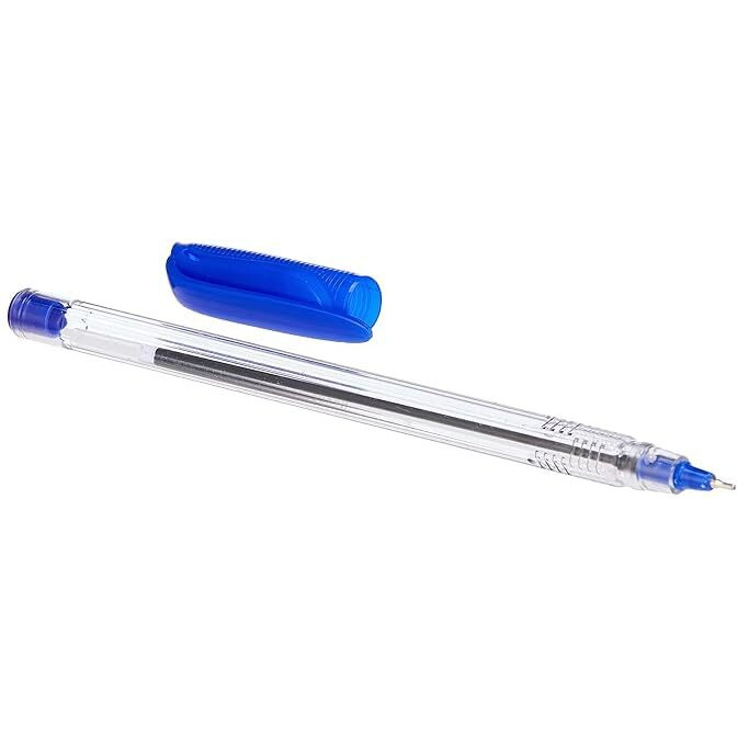 Reynolds DFINE Ball Pen SET - 25 BLUE PENS WITH COMFORTABLE GRIP |BLUE BALL PENS FOR WRITING | PEN FOR STUDENTS & OFFICE STATIONERY | 0.7 mm TIP SIZE