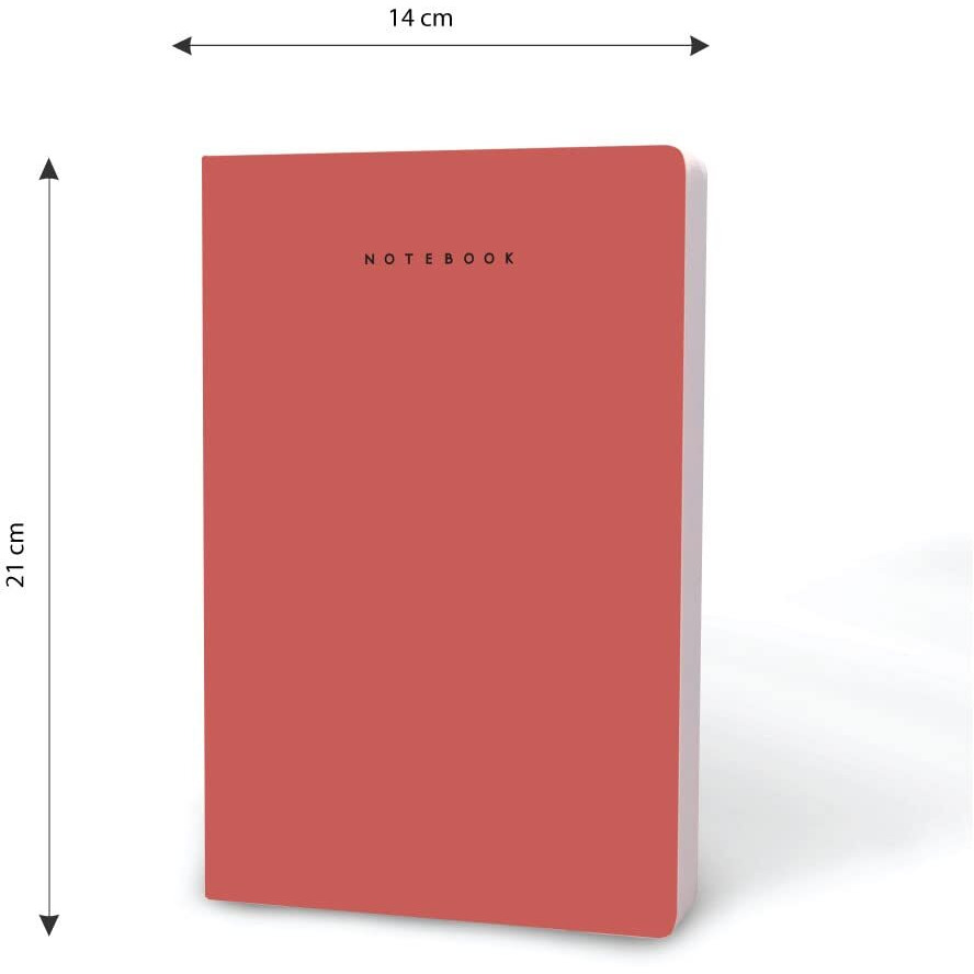 FACTOR NOTES A5 Notebook 90 GSM | Ruled | 160 Pages (Redwood)