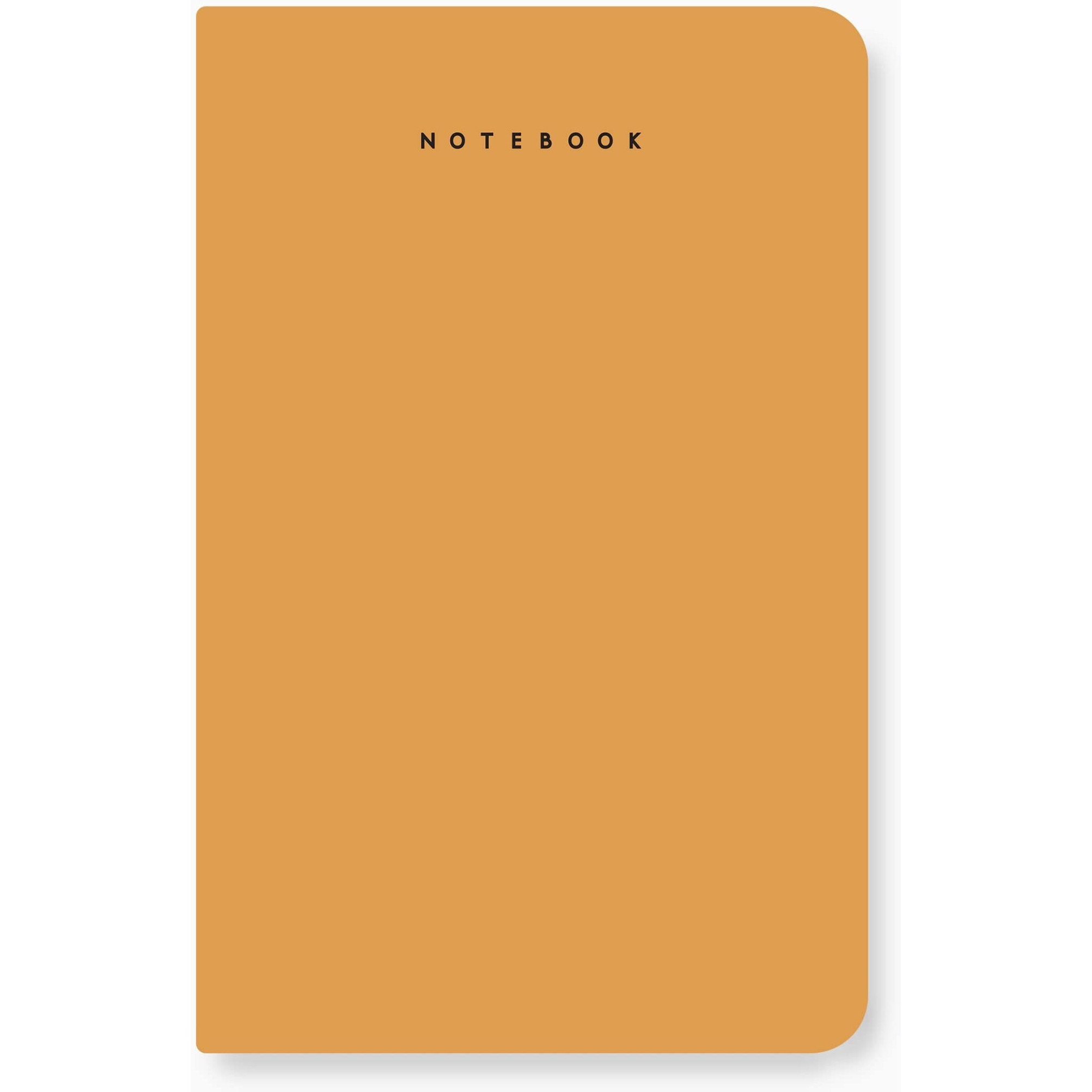 FACTOR NOTES A5 Notebook 90 GSM | Ruled | 160 Pages (Earth Yellow)
