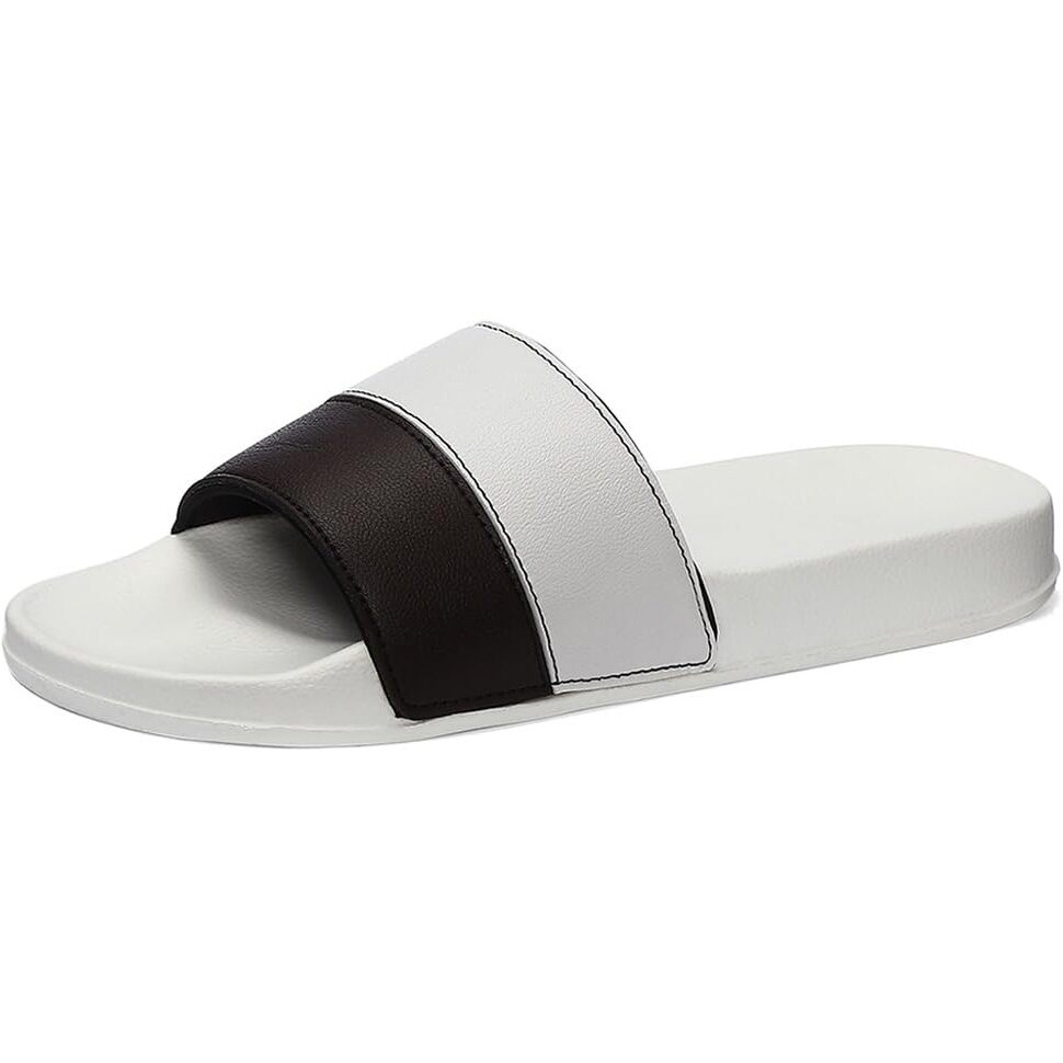hummel CAMP MEN COLOUR BLOCK SLIDERS Comfortable Cushioned Sole Arch Support Durable Lightweight Flexible Trendy Style Flip flops and Slippers Slides for Men Daily use Chappal
