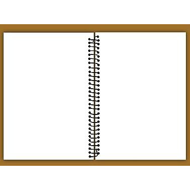 RUSH NOTE BOOKS Semi Rough A4 Spiral Notebook Unruled 400 Pages Notebook|Semi Rough Notebooks 400 Pages Cheap|Rough Notebook|A4 Size Spiral Notebooks For Students 400 Pages|Unruled Spiral Notebook