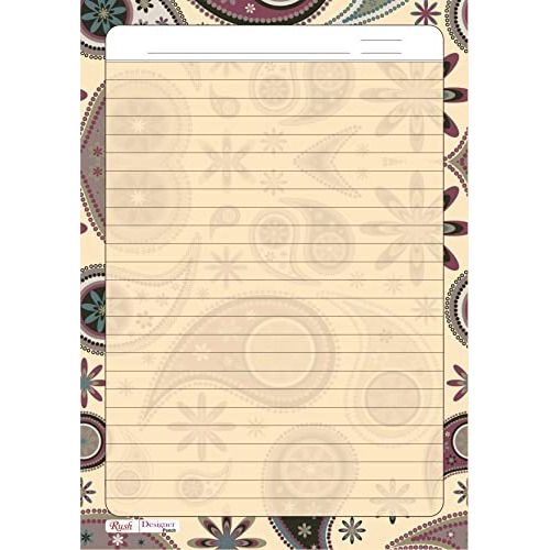 RUSH NOTE BOOKS Semi Rough A4 Spiral Notebook Unruled 400 Pages Notebook | Rough Notebooks 400 Pages Cheap | A4 Size Spiral Notebooks For Students 400 Pages | Rough Notebook | Unruled Spiral Notebook