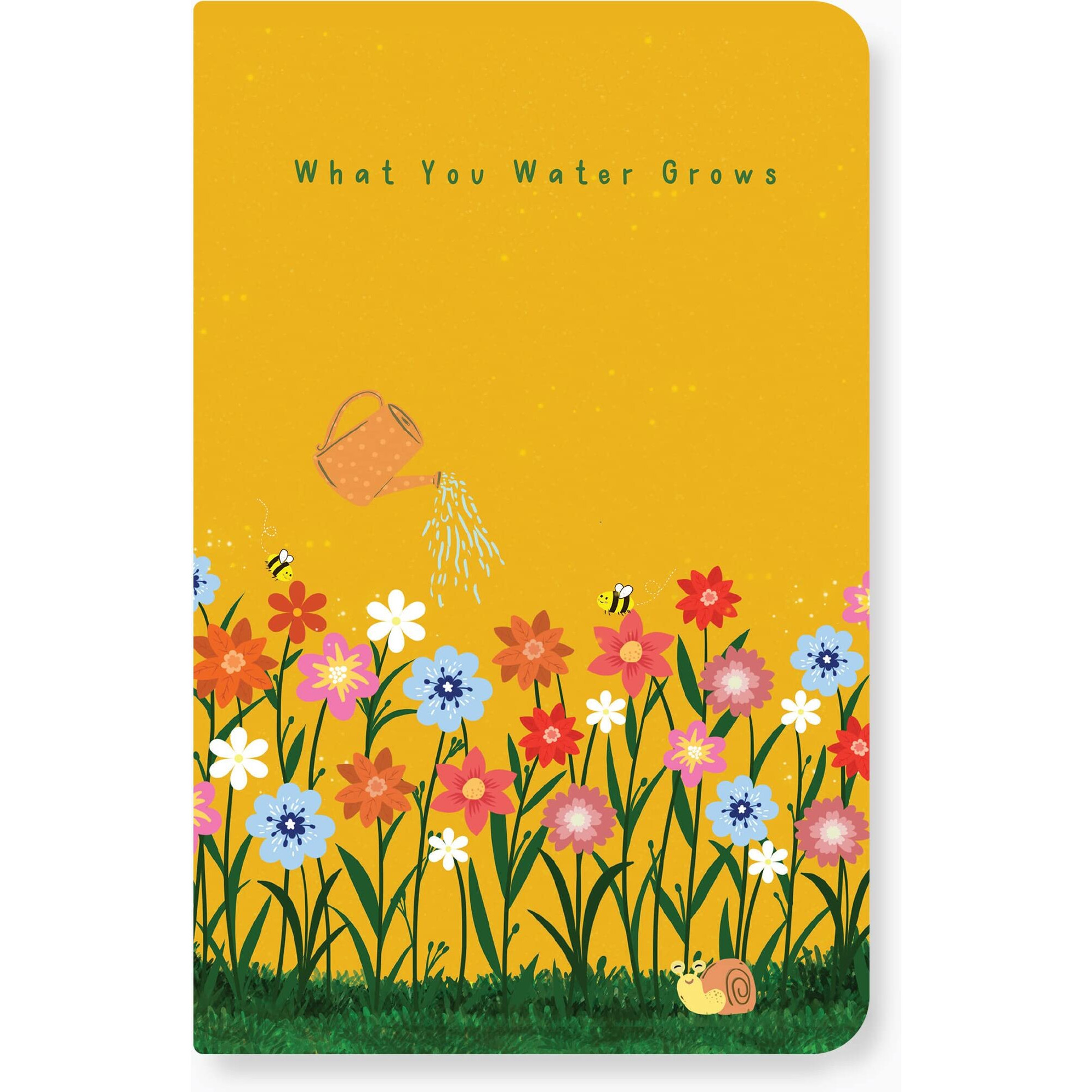 FACTOR NOTES A5 Notebook Ruled | 90 GSM | 160 Pages (What you Water Grows)