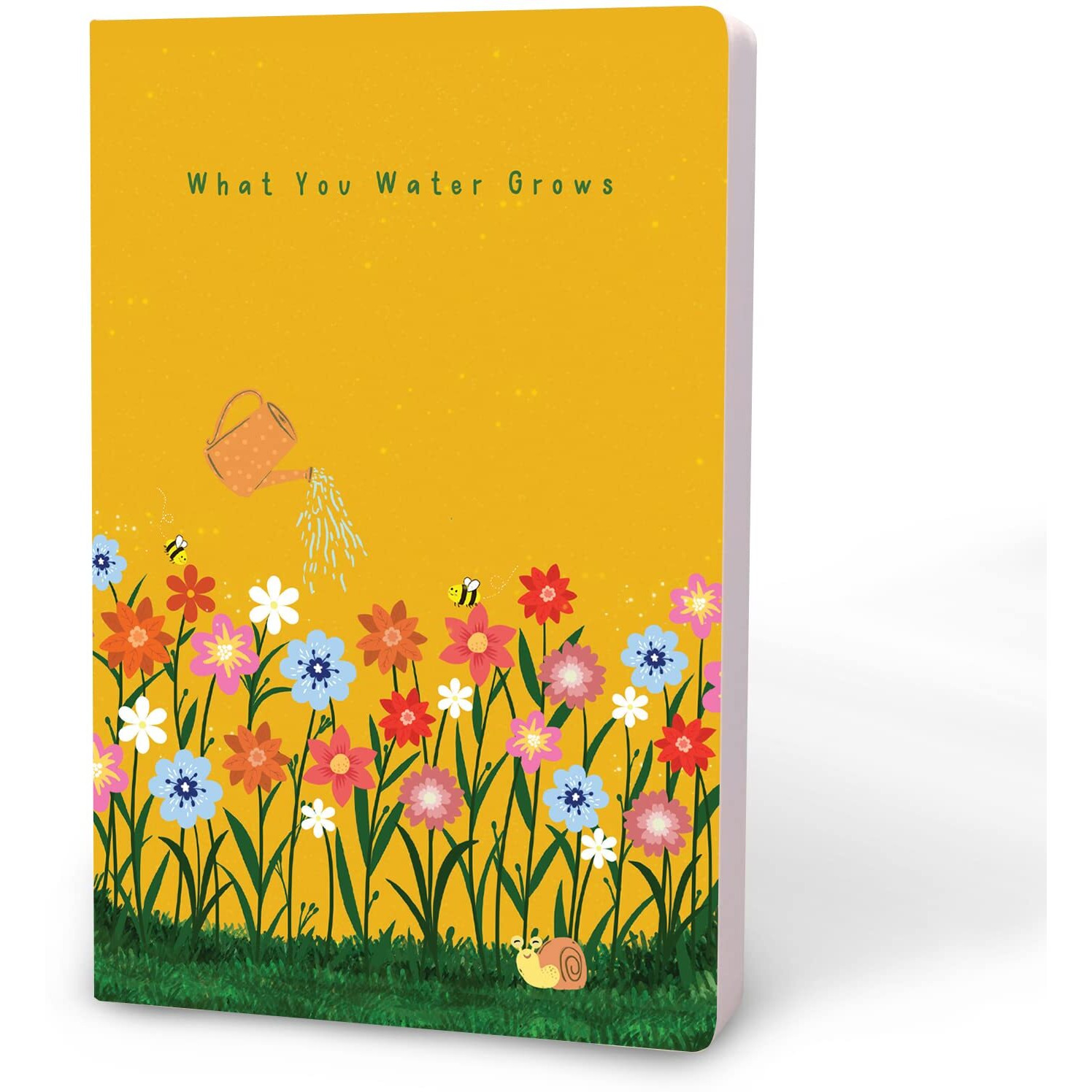 FACTOR NOTES A5 Notebook Ruled | 90 GSM | 160 Pages (What you Water Grows)