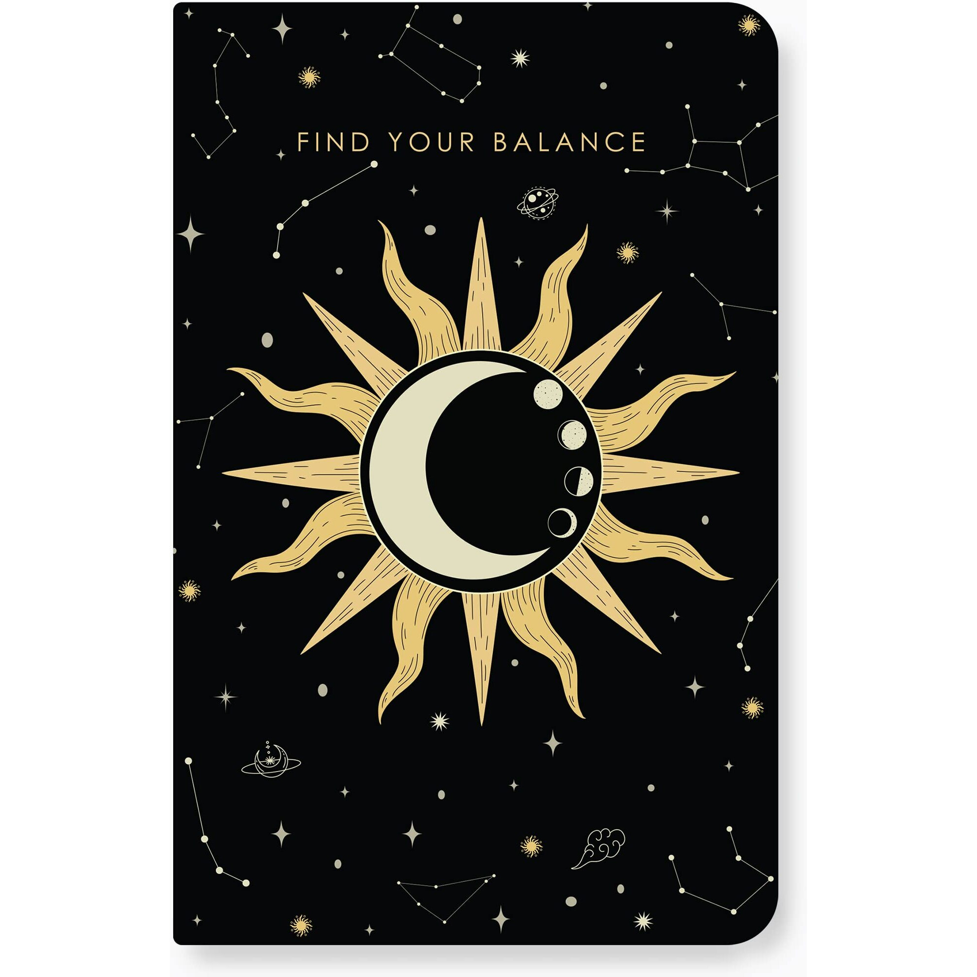 FACTOR NOTES A5 Notebook Ruled | 90 GSM | 160 Pages (Find Your Balance)