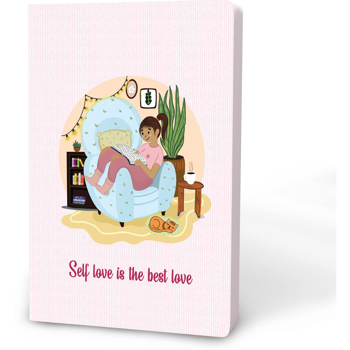 FACTOR NOTES A5 Notebook Ruled | 90 GSM | 160 Pages (Self Love)