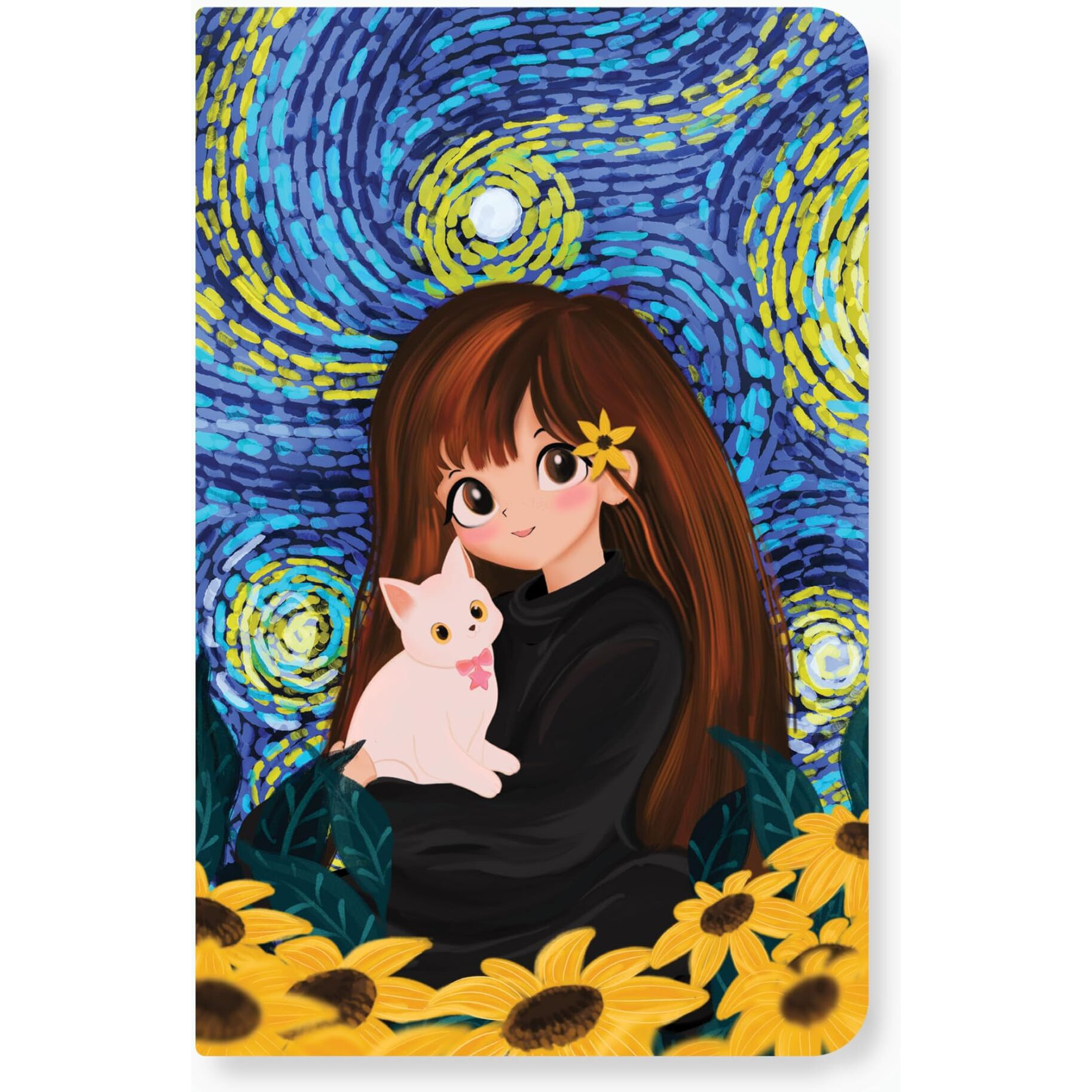 FACTOR NOTES A5 Notebook Ruled | 90 GSM | 160 Pages(Starry Night)