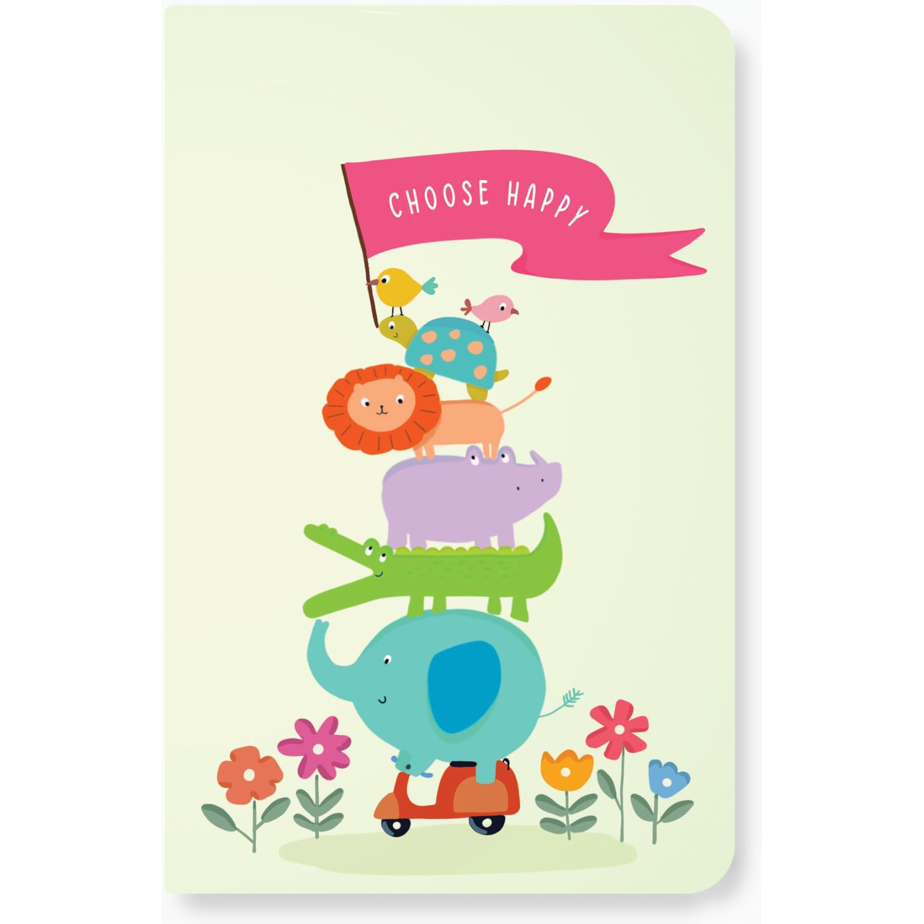 FACTOR NOTES A5 Notebook Ruled | 90 GSM | 160 Pages(Choose Happy)