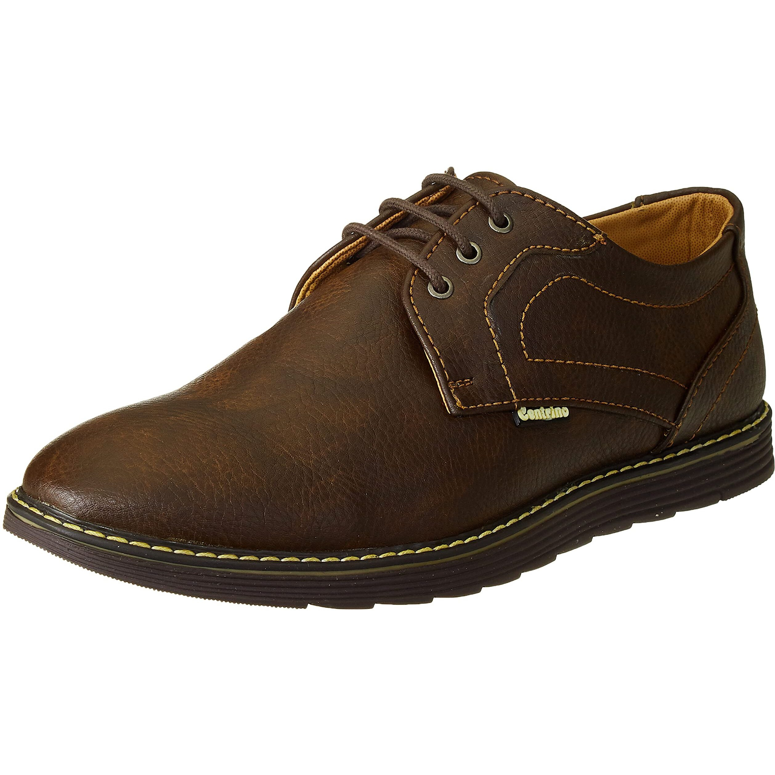 Centrino Men's 1212 Coffee Formal Shoes_10 UK (1212-26)