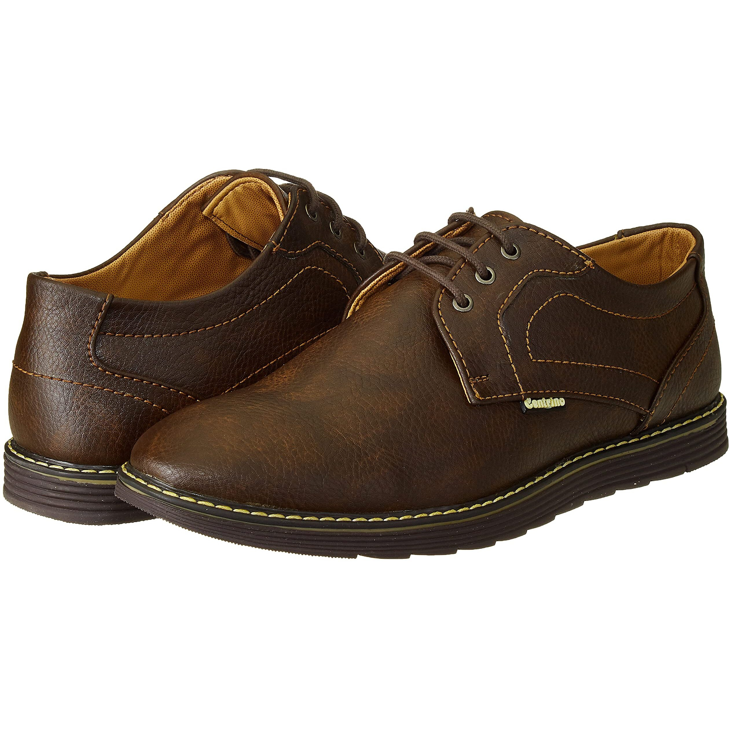 Centrino Men's 1212 Coffee Formal Shoes_10 UK (1212-26)