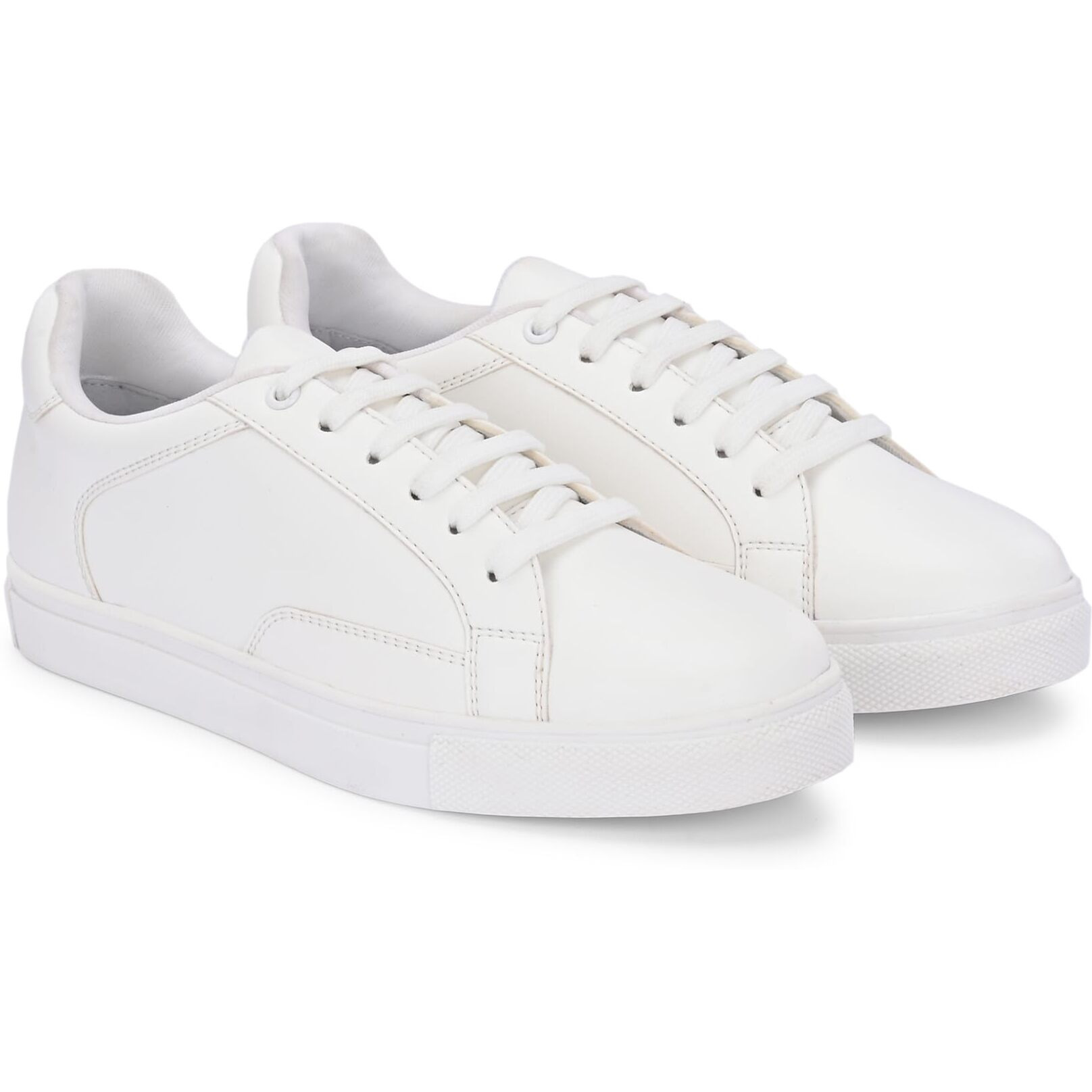 Centrino Women Casual Sneaker | Ultra Soft Cushion | Trendy & Lightweight Design | Low Top Flat Sole | Colorblock Sneakers | White Sneakers Girl Shoes 7608-5