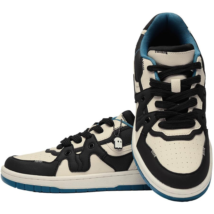 The Souled Store Originals Urban Blaze  Court Blue Men and Boys Lace Up Low Top Sneakers