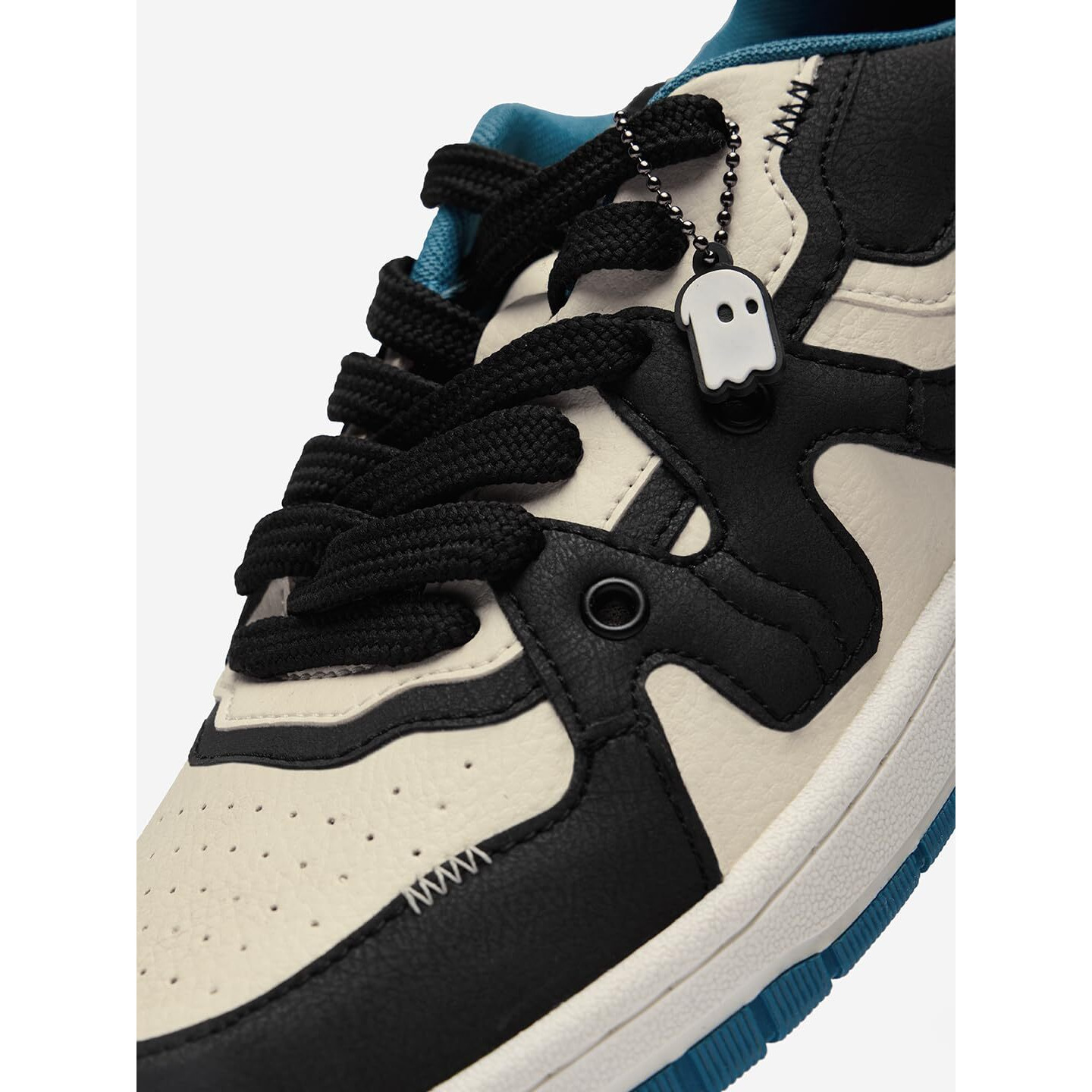 The Souled Store Originals Urban Blaze  Court Blue Men and Boys Lace Up Low Top Sneakers