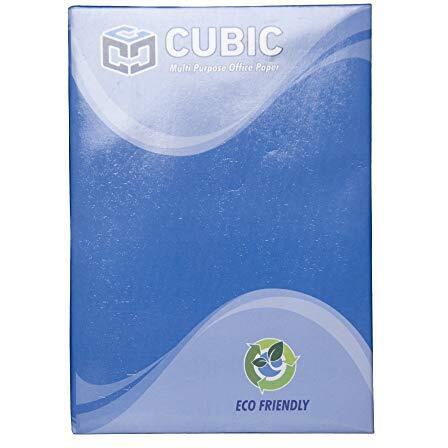 Cubic Multipurpose White Copier Paper 75 GSM - A4 | 500 Papers per Ream | 9 Reams