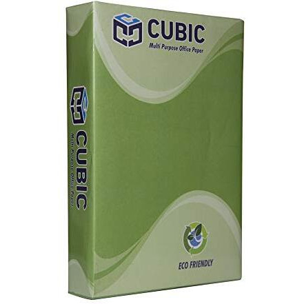 Cubic Multipurpose White Copier Paper 70 GSM - A4 | 500 Papers per Ream | 9 Reams