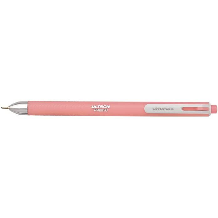 UNOMAX Ultron Presto Neo RT Ball Pen Pack of 20 (20 Red) | Elevate Your Writing Experience with Jet-Like Smoothness | 0.7mm Tip Size for Superior Precision | Ideal for Office, School