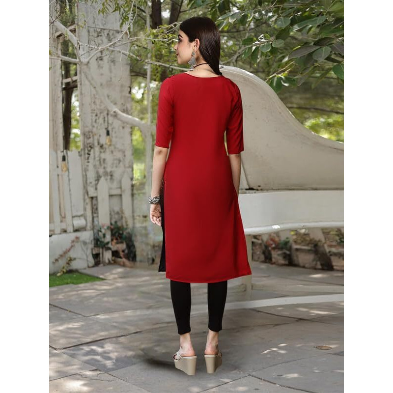 Pinkmint Printed Kurti for Women's Timeless Tradition Kurtis with a Classic Touch (Pack of 6)