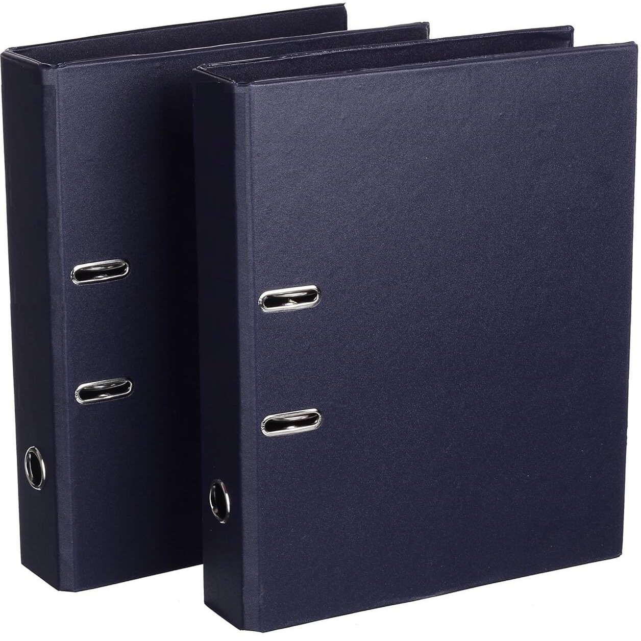 Kaanuka Premium Lever Arch Box File/Folder | Index File | Box Binder File for Office Certificates and Documents A4,FS Size (500 Pages)(Pack of 2)