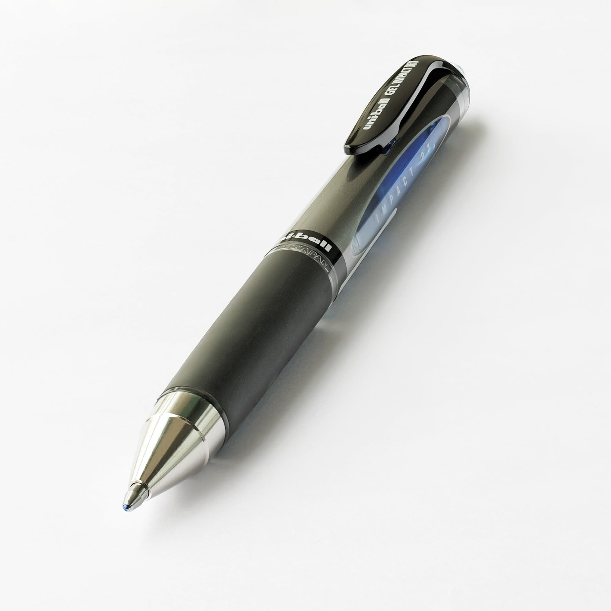 uni-ball Gel Imapct RT UMN-152S 1.0mm Retractable Rollerball Pen | Blue Ink, Pack of 6