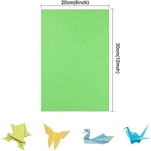 SNOW CRAFTS A4 Size 100 Sheets Double Sided Colored Pack For art & craft, Decoration, Copy Printing Papers Sheets, DIY Craft Smooth Finish Home, School, Greeting Cards Etc.