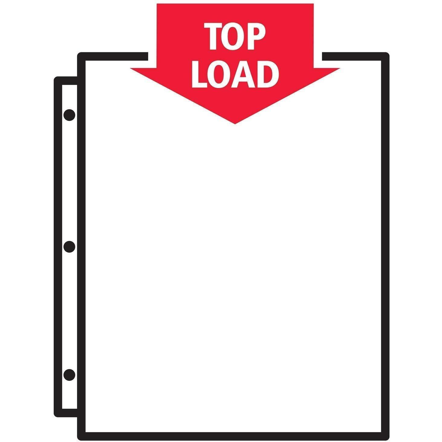 True-Ally 150 Micron A4 Waterproof Transparent Document Leaf/Sleeve Sheet Protector Pack of 50 Sheets Top Loading, Clear, Reinforced 11-Hole, Acid-Free, Archival Safe for Documents and Photos (Pack of 50)