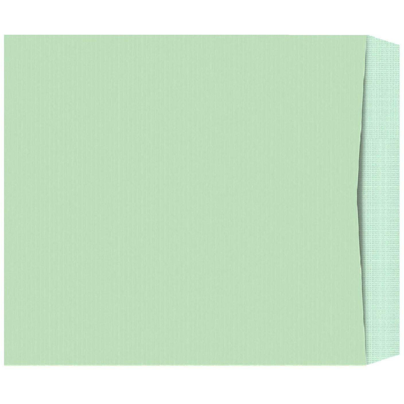 Cubic 12&quotX10" Clothline Envelope, Pack of 50 (Green)