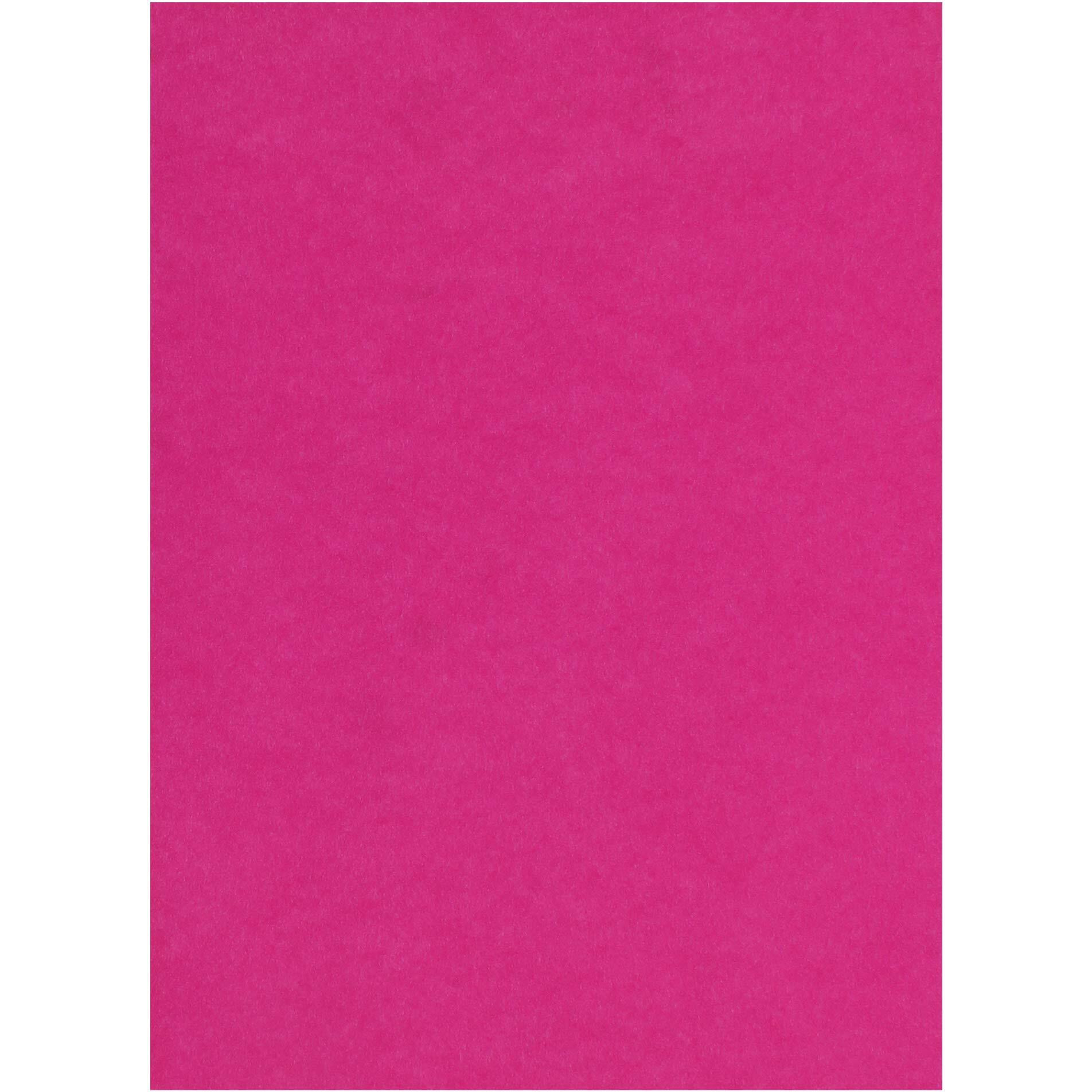 Snow Crafts A4-Size Coloured Crafts Sheets 75-95 GSM (PACK OF 100 SHEETS) (Dark Pink)