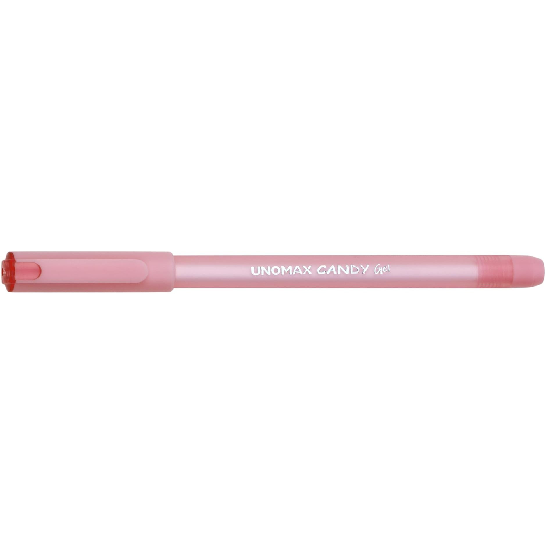 Unomax Candy Gel Pen Pack of 20 (Red) |Professional Ergonomic Design for Daily Use, Exam-Friendly | Budget-Friendly, Pocket-Friendly, Ultra-Fine, Ergonomic Design