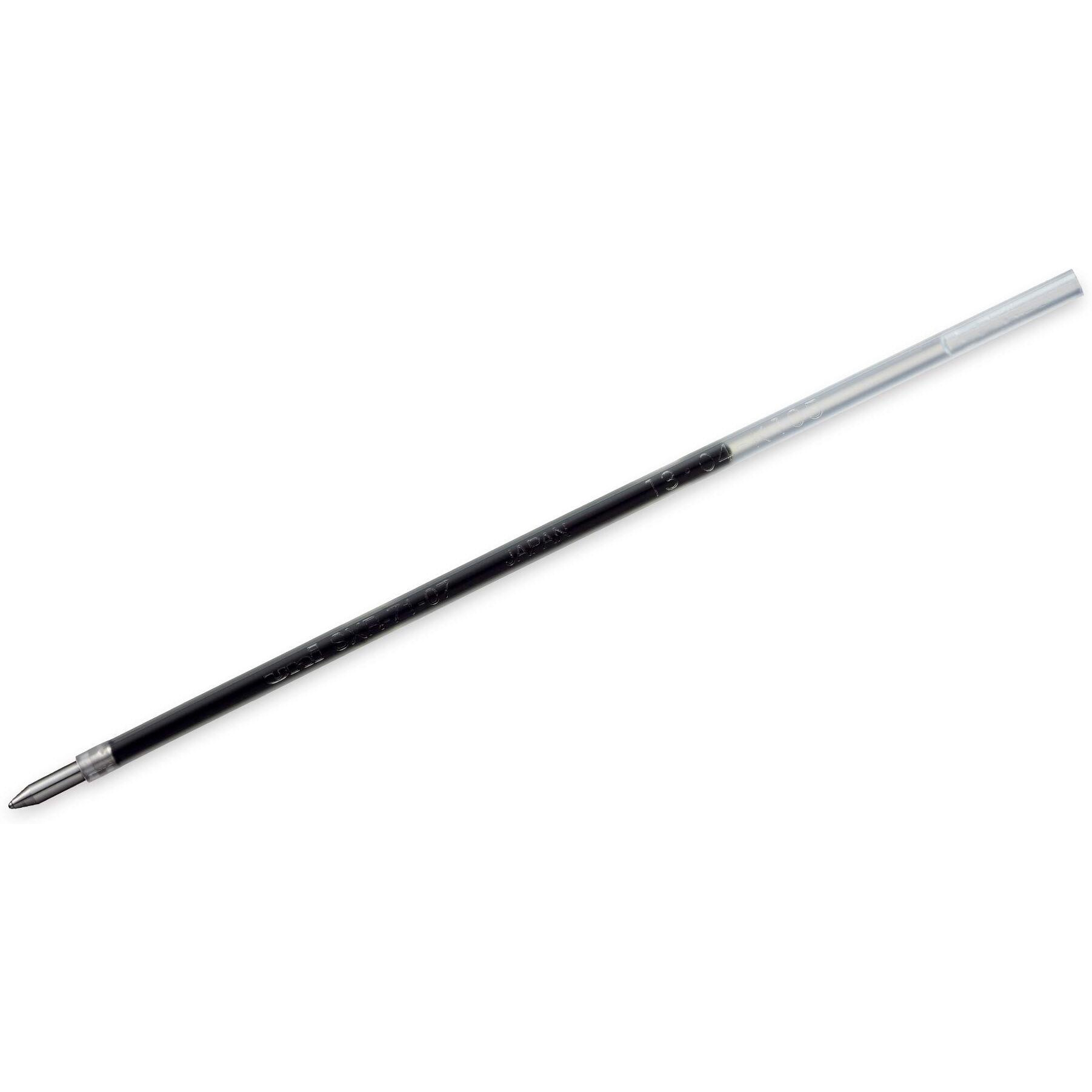 UNI-BALL SXR-71 0.7mm Ball Pen Refill | Usable for SXN-101 | Black Ink, Pack of 12
