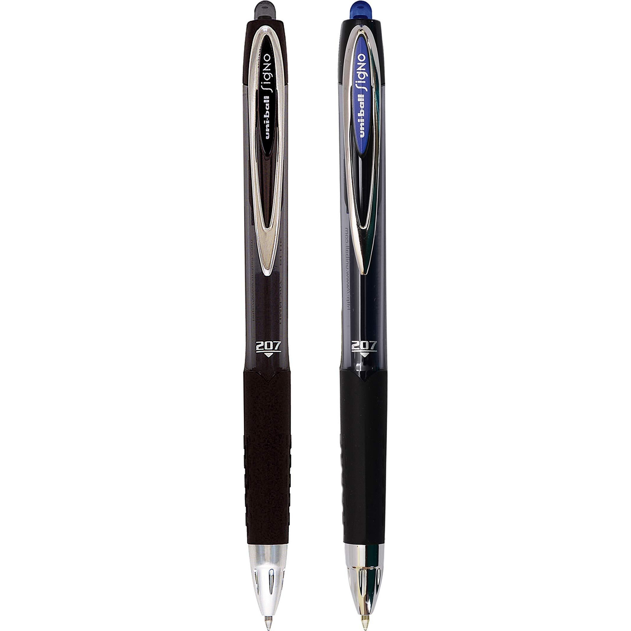 uni-ball Signo UMN207 Gel Pen (Multicolour, Pack of 2)
