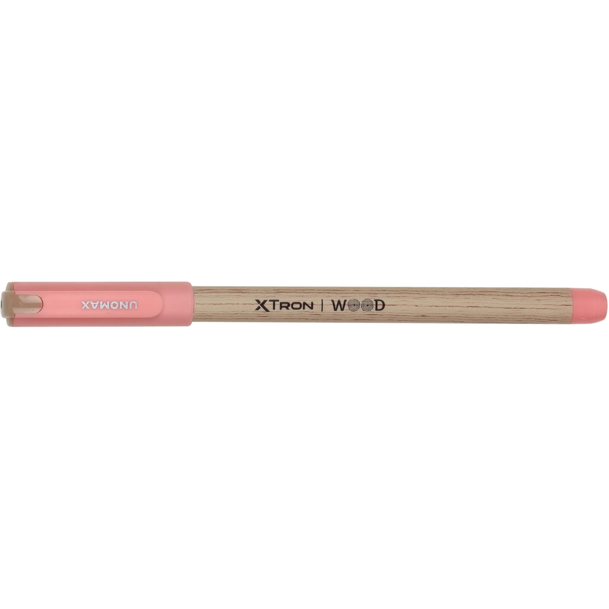 Unomax Xtron Wood Ballpen (20 Unit Hanger) | 10 Black & 10 Red | Wooden Finish | Precision 0.7mm Tip | Jet Ink Technology | Comfort Grip | Perfect for Professionals, Students, and Everyday Use