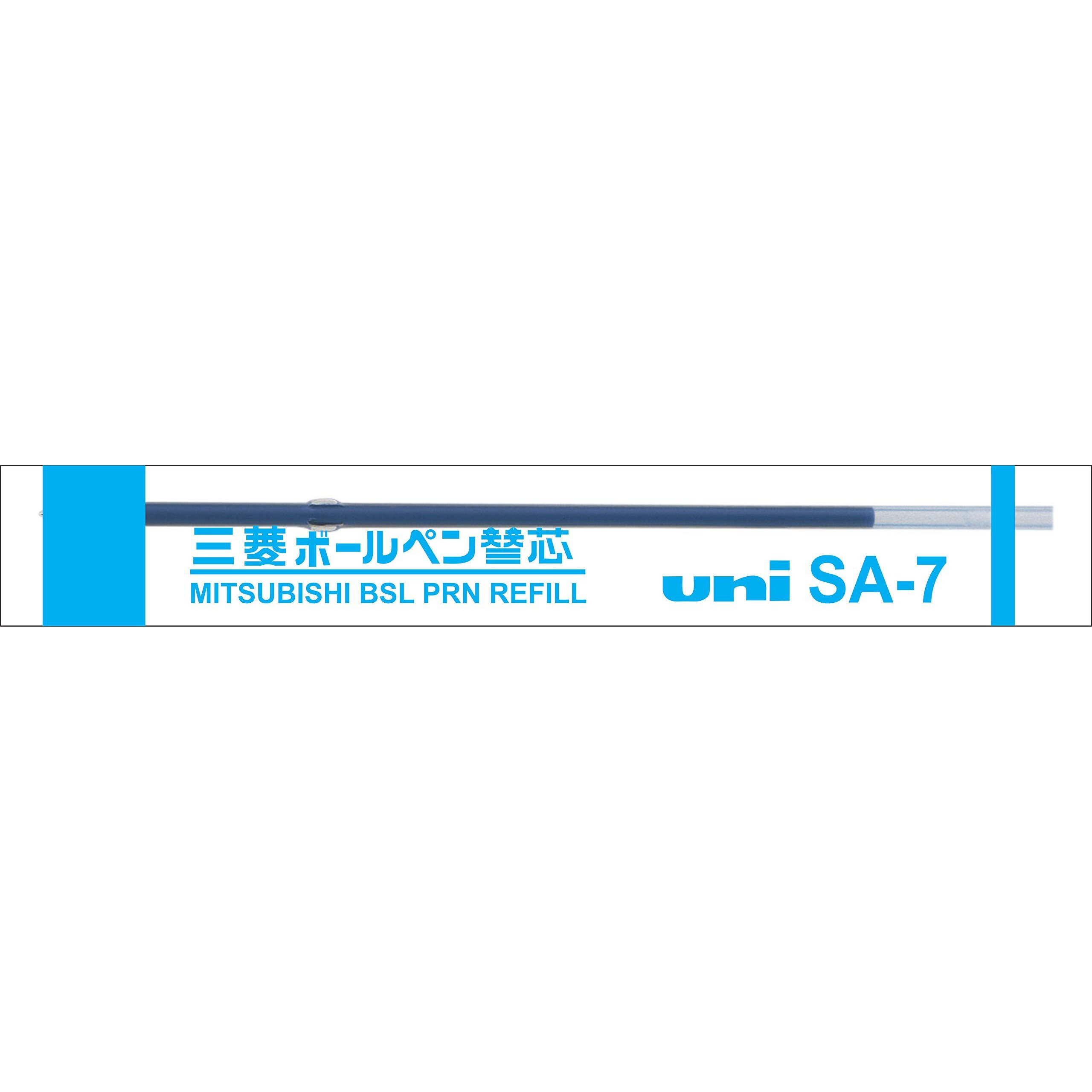 uni-ball SA-7 0.7mm Ball Pen Refill | Usable for SA-R | Blue Ink, Pack of 12