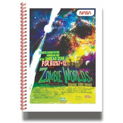 Anupam NASA 1 Subject Notebook A4, 70 GSM, 100 Sheets (200 Pages) College Ruled Spiral Subject Notebook for Work, School Supplies, Home & Office, Writing Journal (Pack of 1)