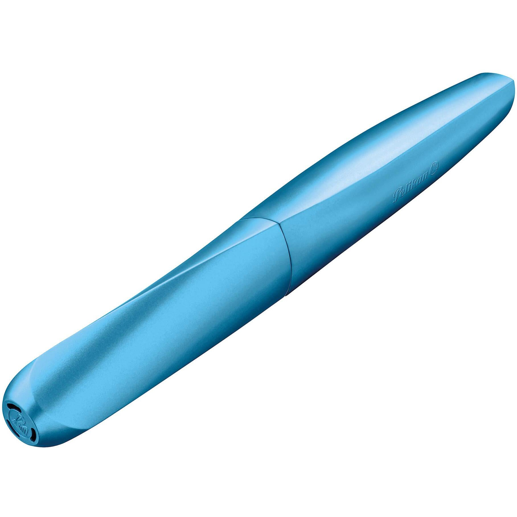 Pelikan Twist Fountain Pen P P457 M Frosted Blue with 2 Tp/B Blister