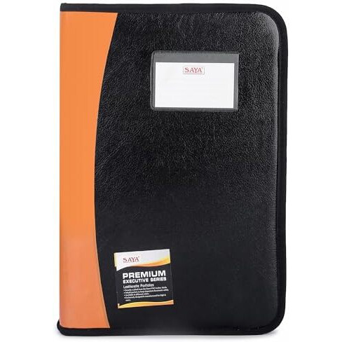 SAYA Executive Portfolio 20 Pockets - FS (Yellow)