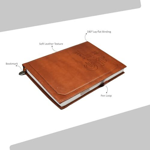 Cubic 2025 Premium Pu Leather Diary | Executive diary|B5 Size|Month Cut| Natural Shade Paper|Best New Year Gift|Corporate Gift | With Book Mark | Sunday Seprate|Pen holder