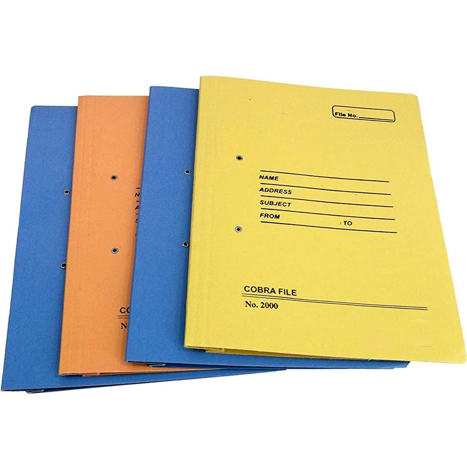 GreatDio Spring File Board | Cobra File Folder for Documents | Files for certificates and documents (Pack of 10)